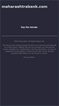 Mobile Screenshot of maharashtrabank.com